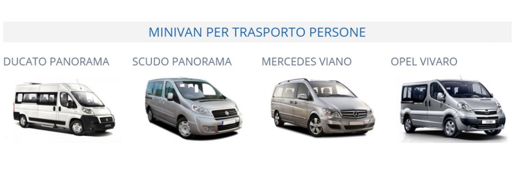 Noleggio minivan senza conducente Roma - Centra Rent Car
